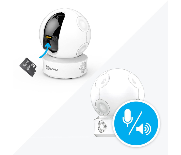 EZVIZ IP ez360 WiFi 720p,IR CS-CV246-A0-3B1WFR - 420694 - zdjęcie 5